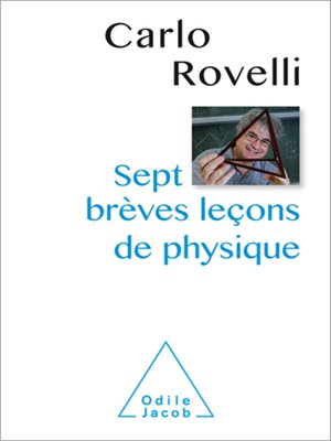 cover image of Sept brèves leçons de physique